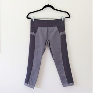 Under Armour Purple Vanish Seamless Crop Compression Leggings Womens Medium